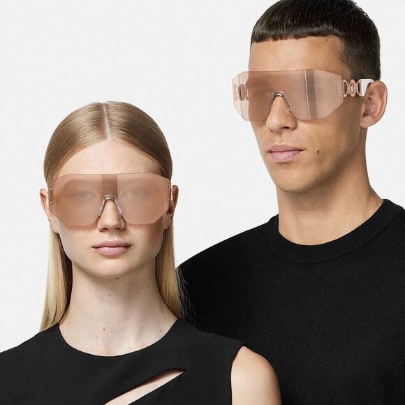 New, VERSACE Sunglasses MOD.2258 1002/7J Authentic - Picture 1 of 11